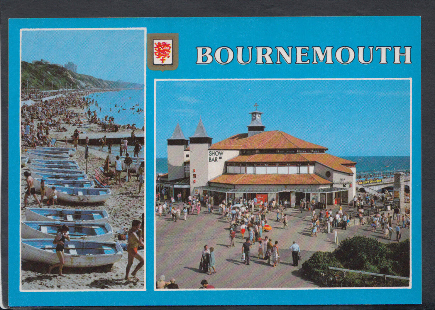 Dorset Postcard - Greetings From Bournemouth     RR5715