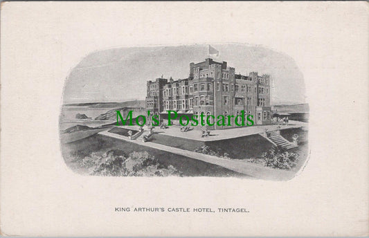 Cornwall Postcard - King Arthur's Castle Hotel, Tintagel   RS29661