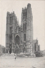 Load image into Gallery viewer, Belgium Postcard - Bruxelles, Brussels, Eglise Sainte-Gudule  XT28
