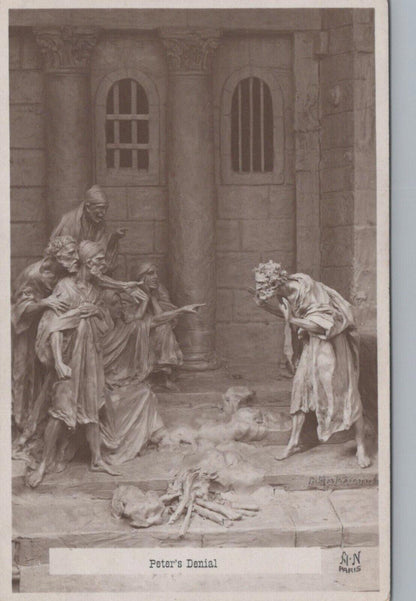 Art Postcard - Peter's Daniel - Artist Mastroianni - Paris, France RS24386
