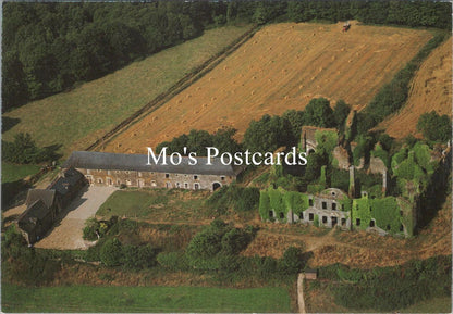 France Postcard - Aerial View of Gouarec, Cotes Du Nord, Unused RR22424