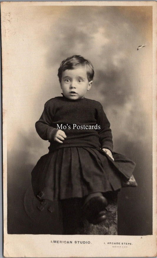 Ancestors Postcard-Portrait of a Child, Vintage Fashions, Family History RS40202