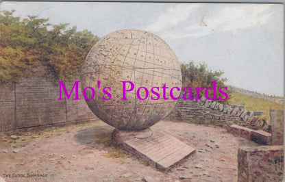 Dorset Postcard - Swanage. The Globe. Artist A.R.Quinton  HM695