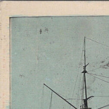 Load image into Gallery viewer, Naval History Postcard - HMS Victory in Portsmouth Harbour. Posted 1913 -RS39391
