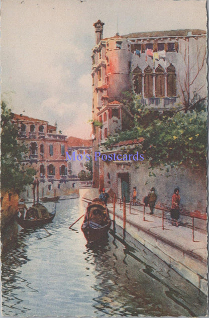 Italy Postcard - Venice, Venezia, Rio Delle Maravegie   DC2315