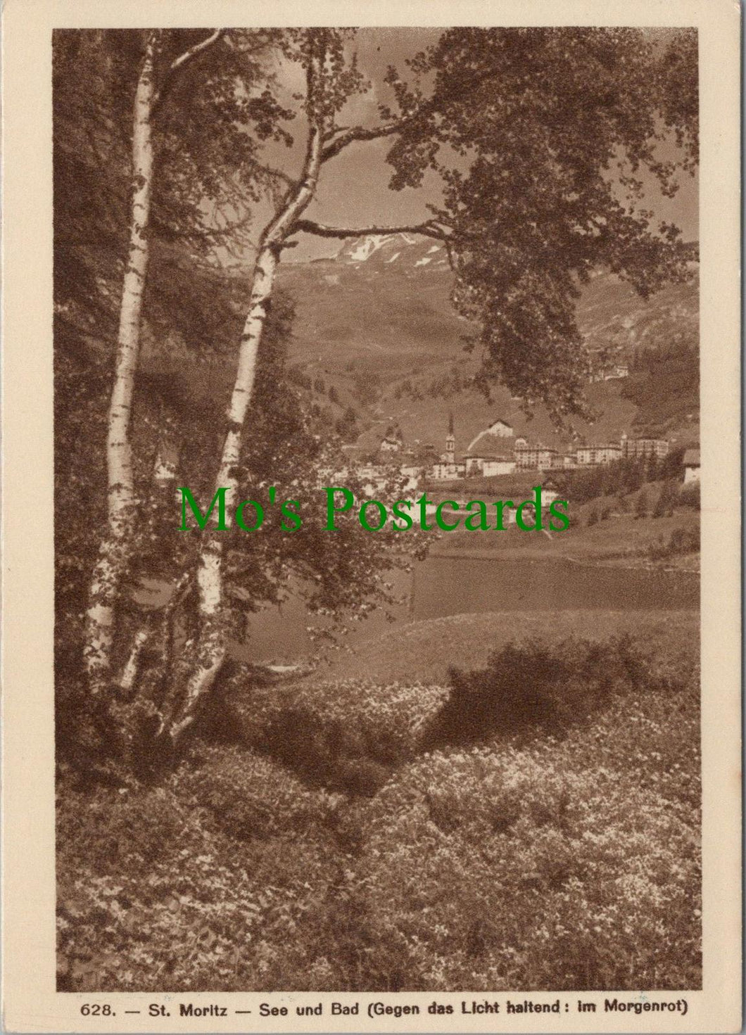 Switzerland Postcard - St Moritz - See Und Bad - Engadin Valley   Ref.RR14849