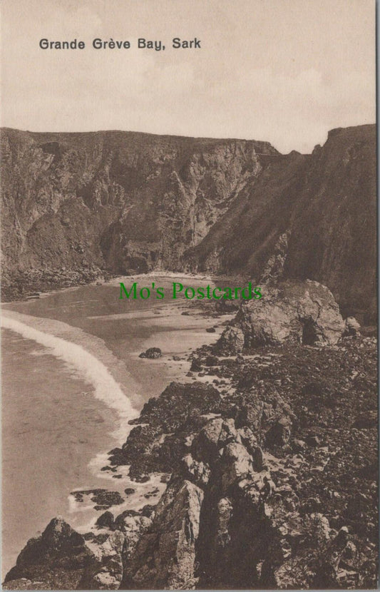 Channel Islands Postcard - Grande Greve Bay, Sark   3087A