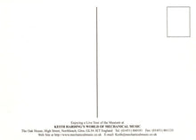 Load image into Gallery viewer, Music Postcard - Keith Harding's World of Mechanical Music  RRR407
