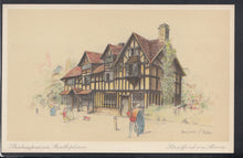 Load image into Gallery viewer, Warwickshire Postcard - Shakespeare's Birthplace, Stratford-On-Avon   RS14764
