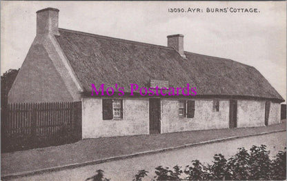 Scotland Postcard - Ayr, Burns' Cottage. Roberrt Burns Birthplace Museum RS38733