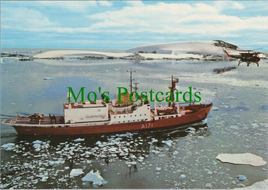 Shipping Postcard - HMS Endurance on Patrol, Antarctic RR12702