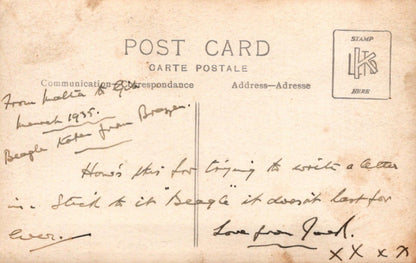 Naval History Postcard - British Royal Navy Convoy, Message About Malta  XT63