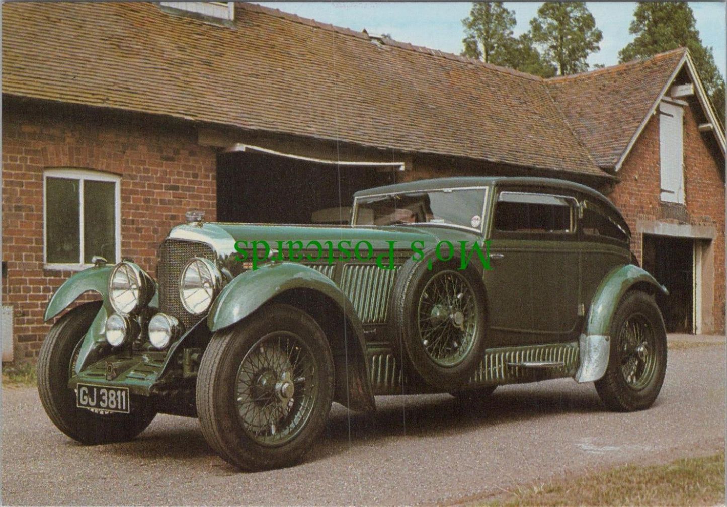 Road Transport Postcard - 1930 Bentley Speed Six Motor Car RR18610