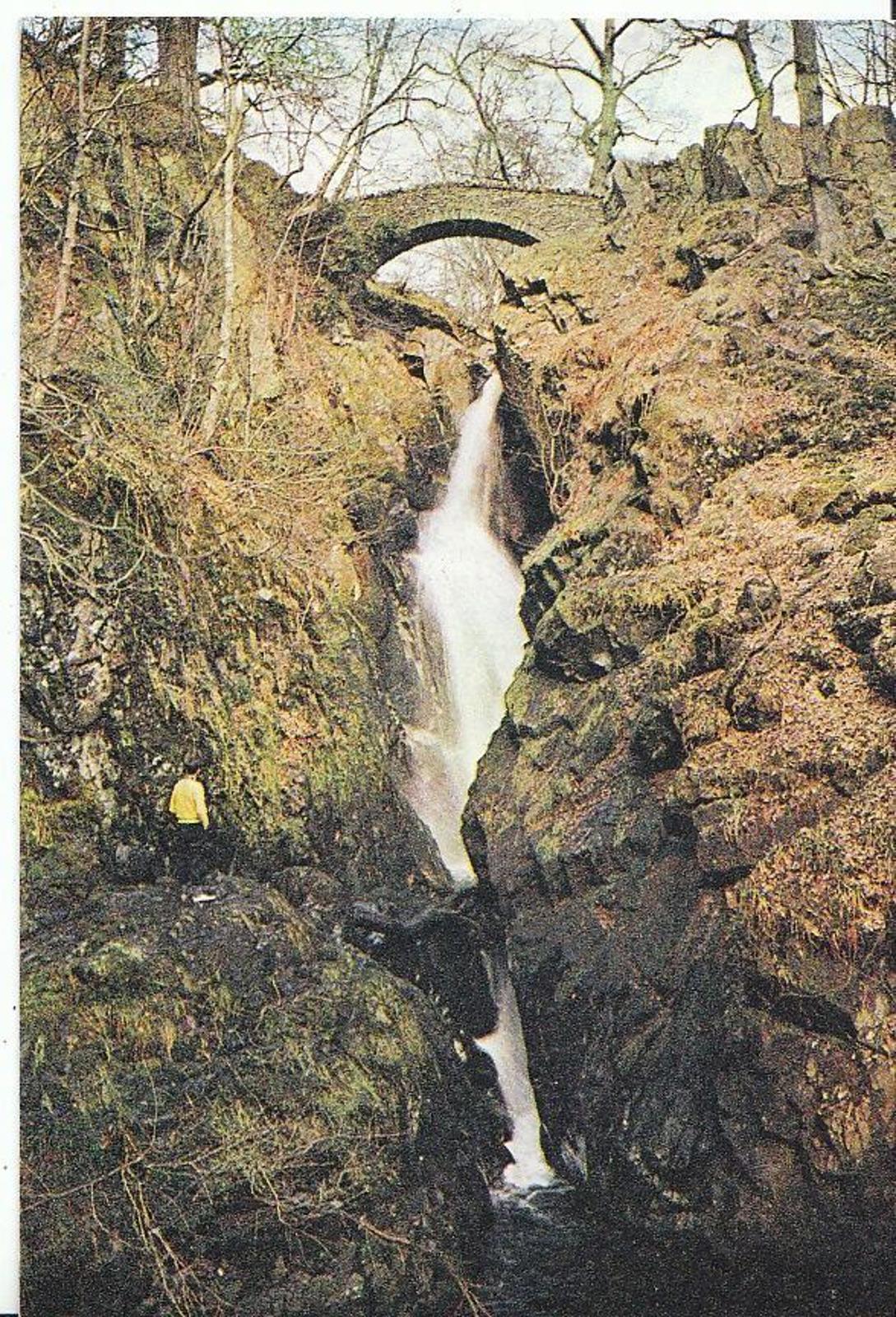 Cumbria Postcard - Aira Force, Ullswater  AB752