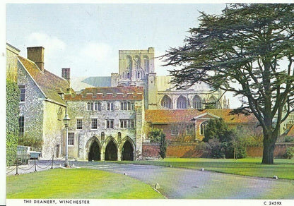 Hampshire Postcard - The Deanery, Winchester  AB251