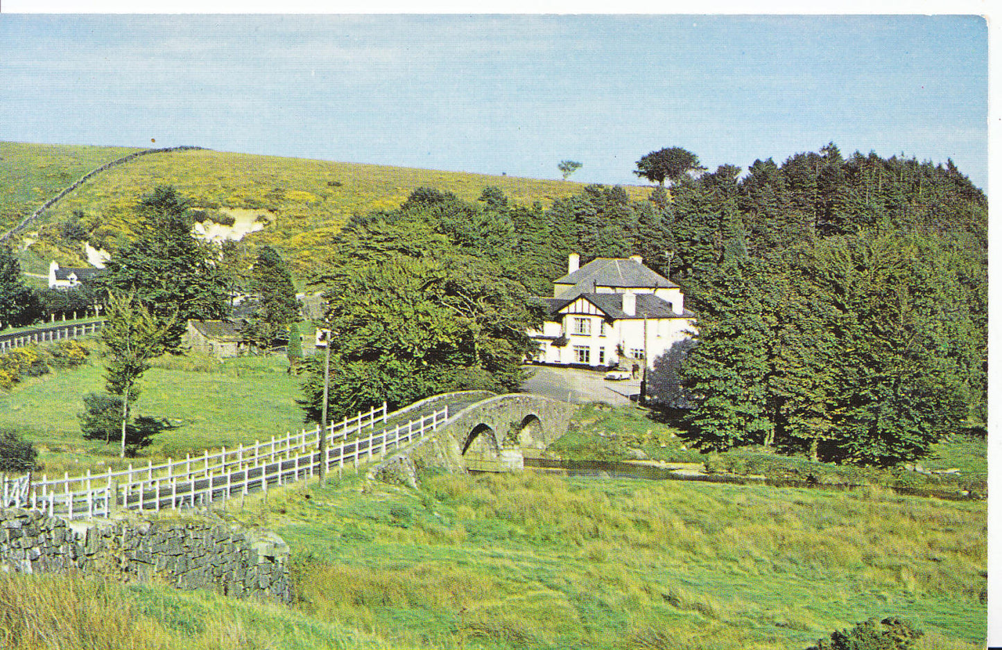 Devon Postcard - Two Bridges, Dartmoor    SL40