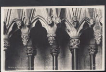 Load image into Gallery viewer, Yorkshire Postcard -Details of Carving in The Chapter House,York Minster RS17819
