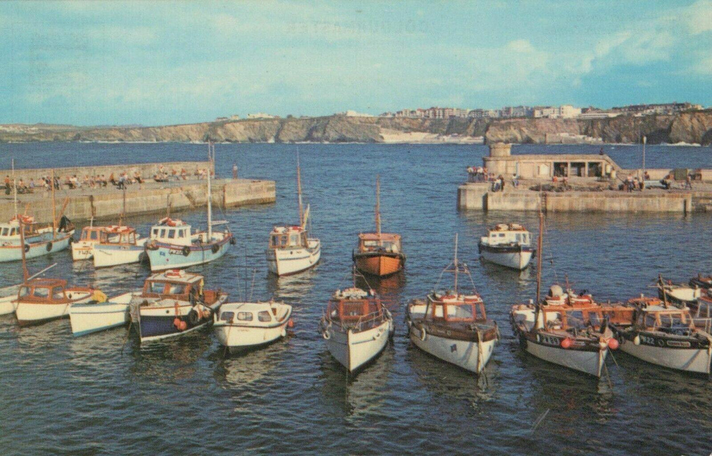 Cornwall Postcard - The Harbour, Newquay   RS22101
