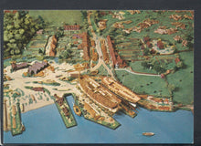 Load image into Gallery viewer, Hampshire Postcard - Model of Buckler's Hard, Beaulieu River    RR7513
