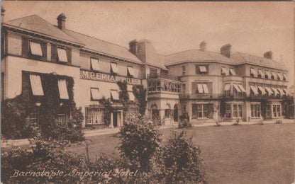 Devon Postcard - Barnstaple, Imperial Hotel  XT167