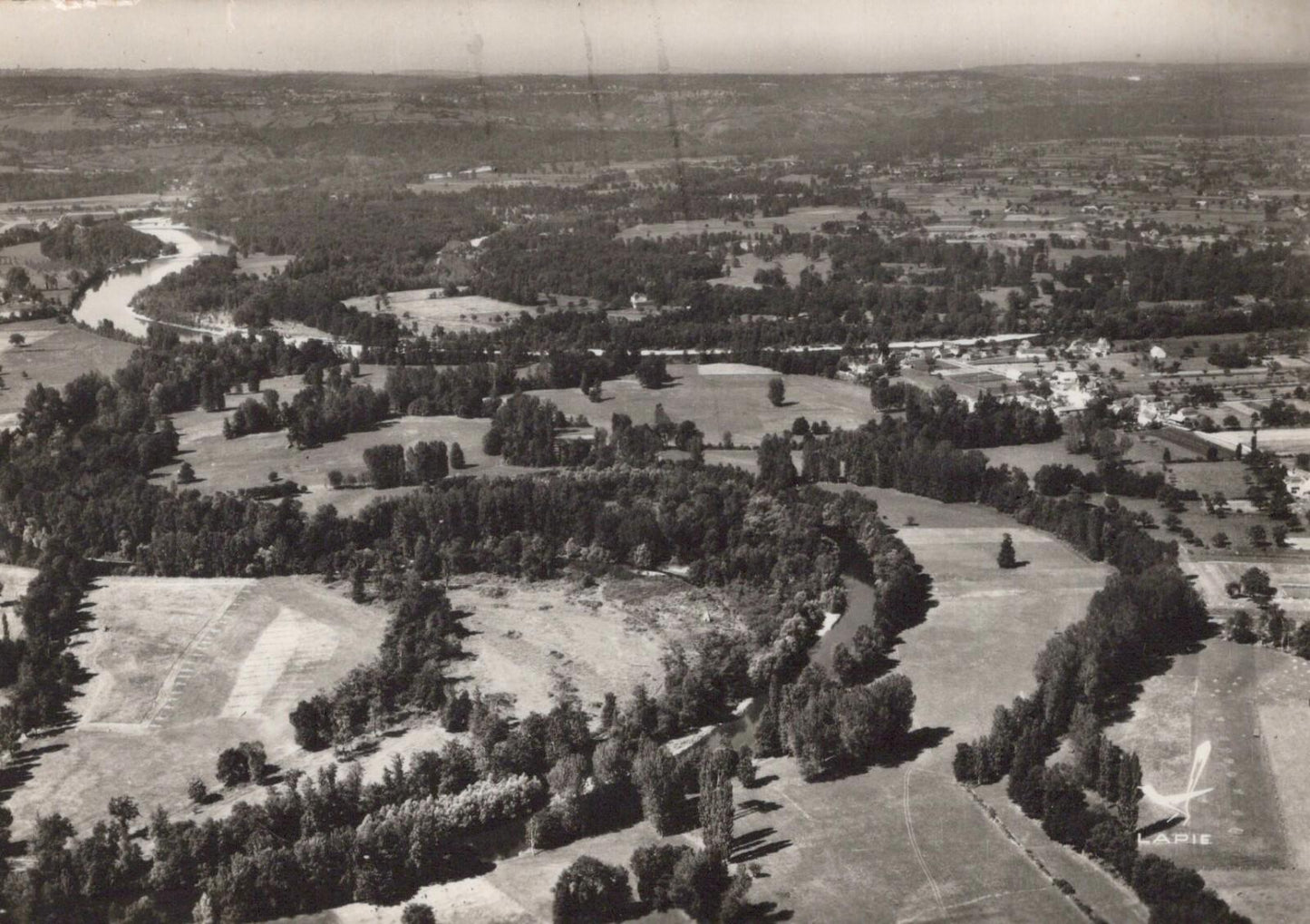 France Postcard - Aerial View of Puybrun, Lot   RRR366