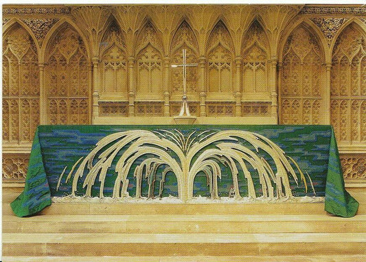 Somerset Postcard - High Altar, Bath Abbey   AB677