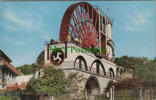 Isle of Man Postcard - The Laxey Wheel   RS32122