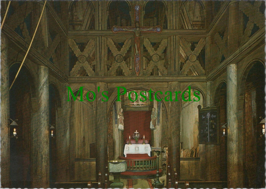 Norway Postcard - Bergen, Fantoft Stavkirke, Paradis RR19894