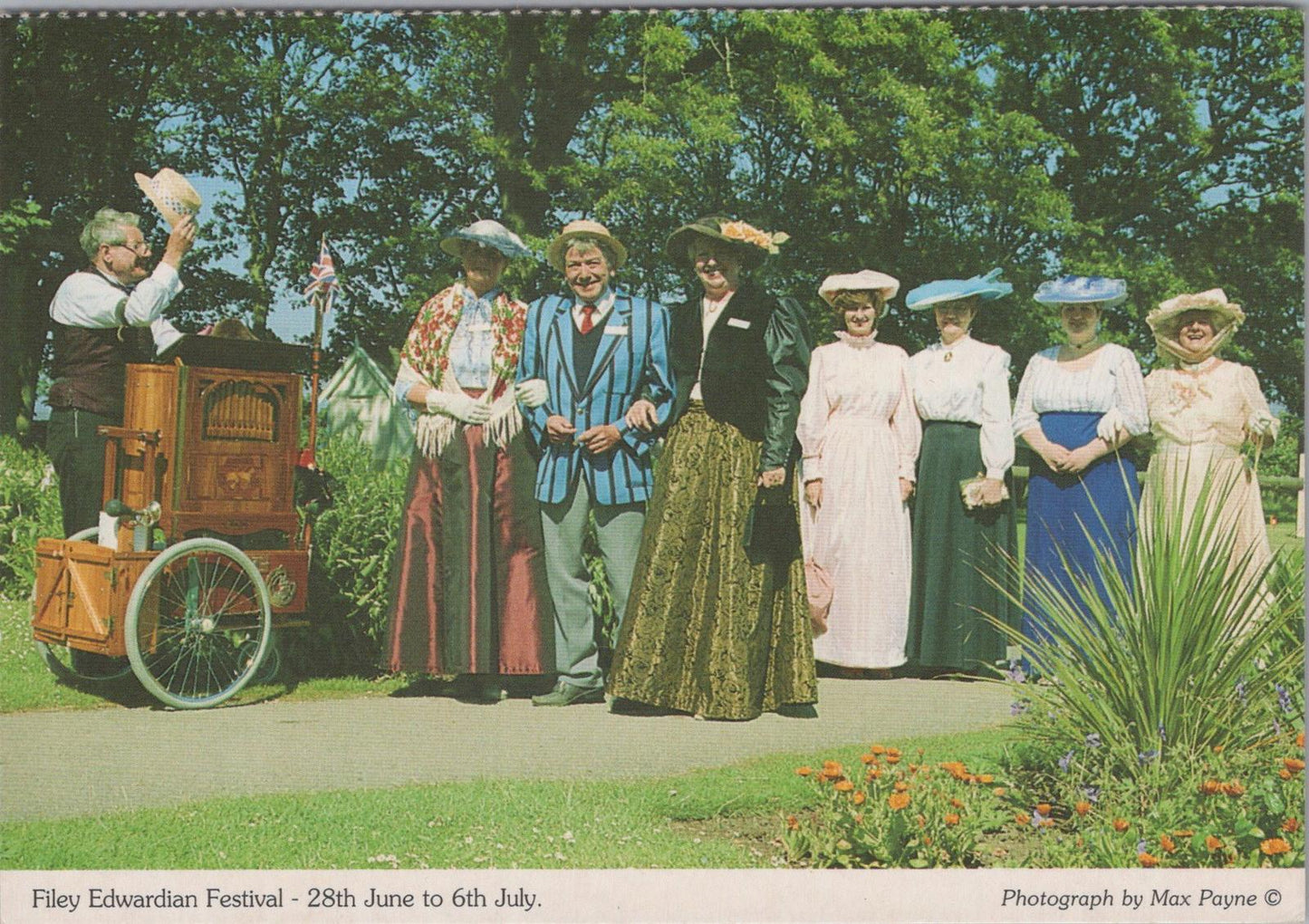 Yorkshire Postcard - Filey Edwardian Festival - Costumes / Fashion RR16171