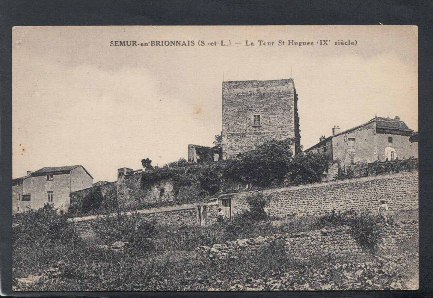France Postcard - Semur-En-Brionnais - La Tour St-Hugues T7643