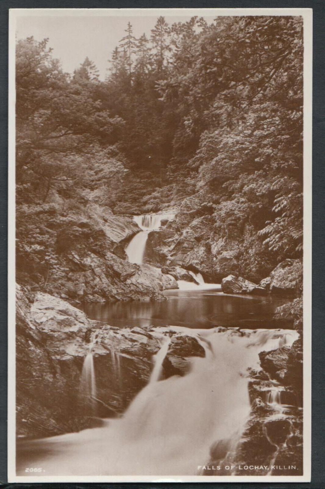 Scotland Postcard - Falls of Lochay, Killin, Stirling    RS15259