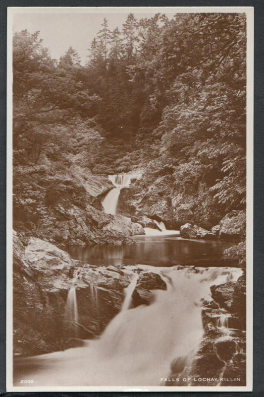 Scotland Postcard - Falls of Lochay, Killin, Stirling    RS15259