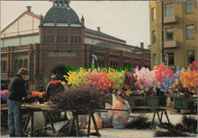 Load image into Gallery viewer, Sweden Postcard - Stockholm, Ostermalm Square Old Market RR19062
