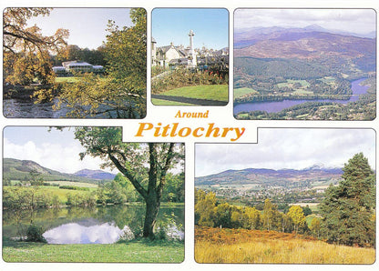 Scotland Postcard - Views Around Pitlochry   SM135