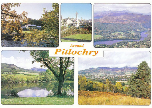 Scotland Postcard - Views Around Pitlochry   SM135