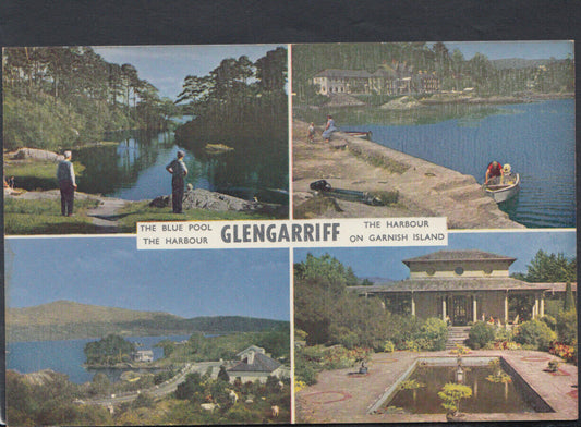 Ireland Postcard - Views of Glengarriff - The Blue Pool, Garnish Island   RR6373