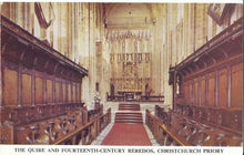 Load image into Gallery viewer, Dorset Postcard - Fourteenth-Century Reredos, Christchurch Priory   ZZ2165
