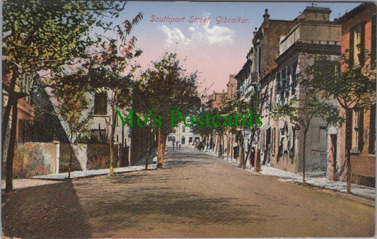Gibraltar Postcard - Southport Street. Unused  RS33869