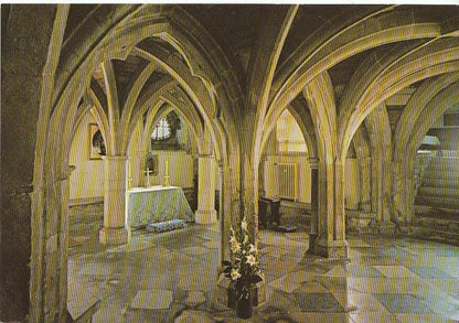 Dorset Postcard - Lady Chapel, Wimborne Minster  AB778