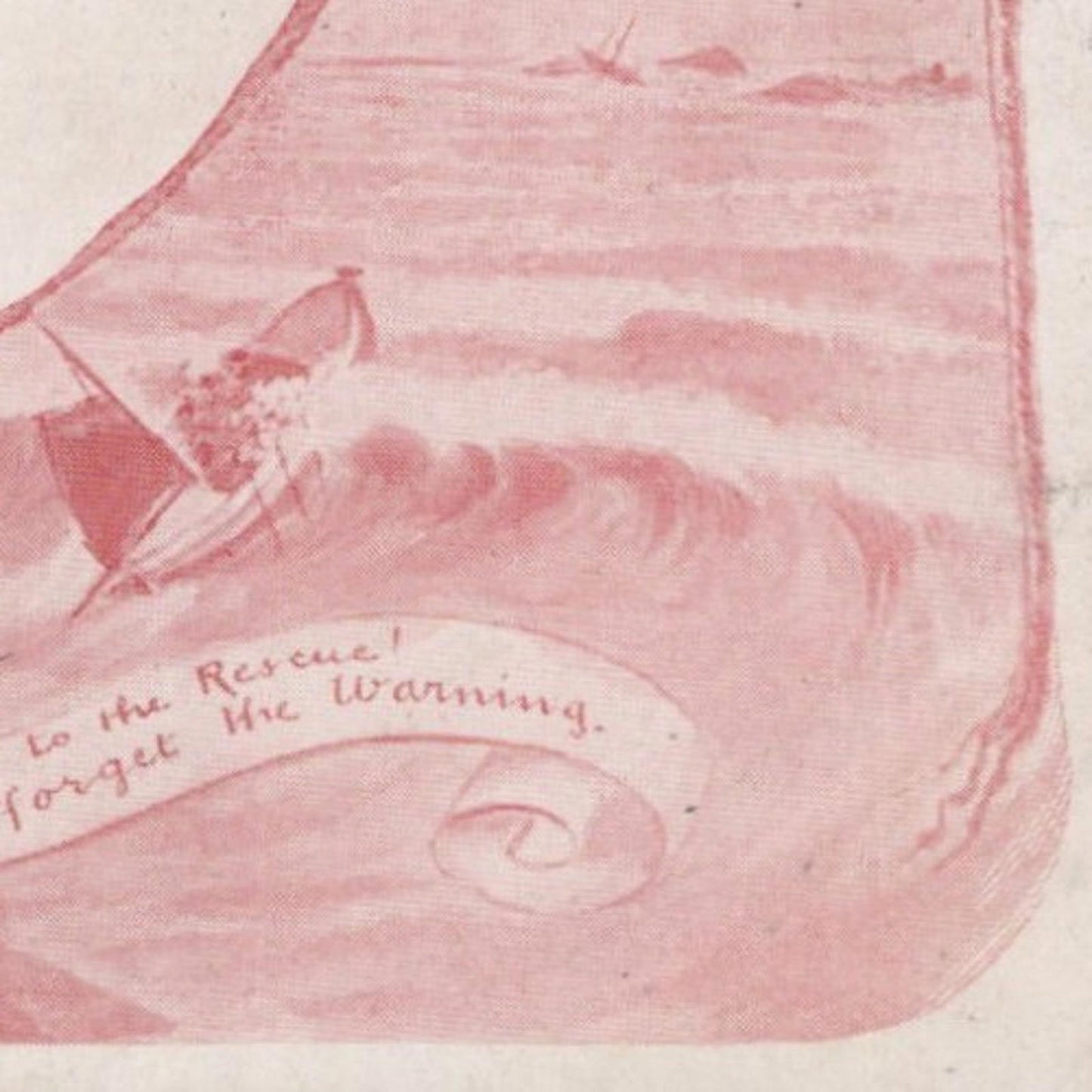 Proverbs Postcard - Temperance Movement Literature, Alcohol, Lighthouse RS41096