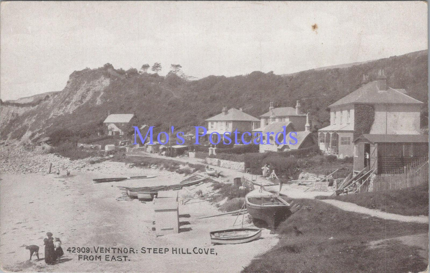 Isle of Wight Postcard - Ventnor, Steep Hill Cove From East   DC2098