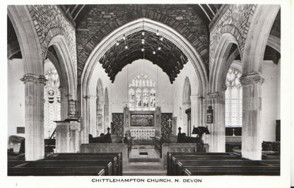 Devon Postcard - Chittlehampton Church  3030A