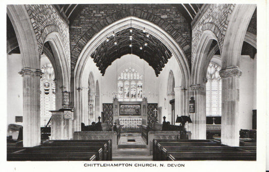 Devon Postcard - Chittlehampton Church  3030A