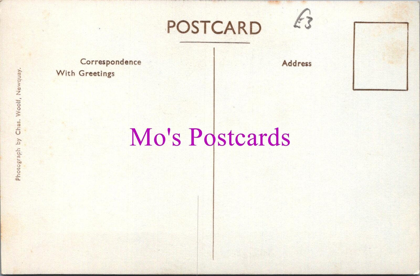 Cornwall Postcard: Mary's Bar Jamaica Inn Bolventor Bodmin Moor 1930’s RS37627