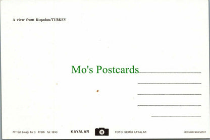 Turkey Postcard - A View From Kusadasi    RRR1205