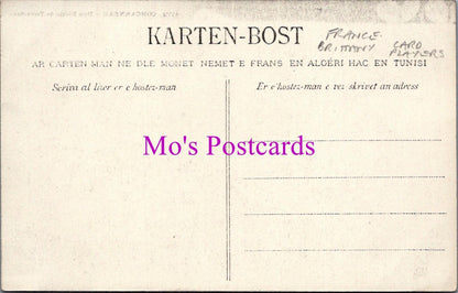 France Postcard - Concarneau, Une Partie De Trois-Sept, Playing Cards   RS38818