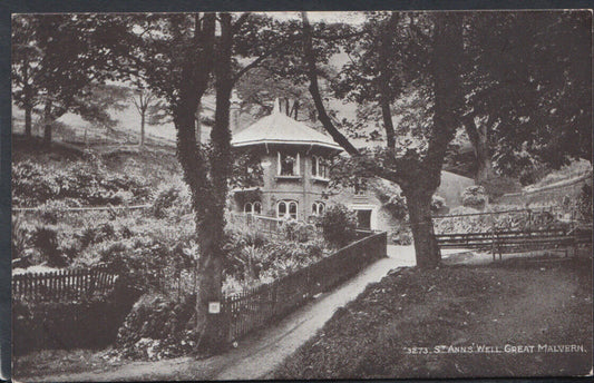 Worcestershire Postcard - St Anns' Well, Great Malvern     RS11410
