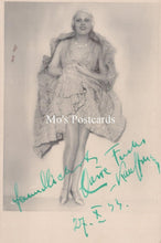 Load image into Gallery viewer, Theatrical Postcard - Claire Fuchs, German Actress &amp; Singer, Signed  RS40482
