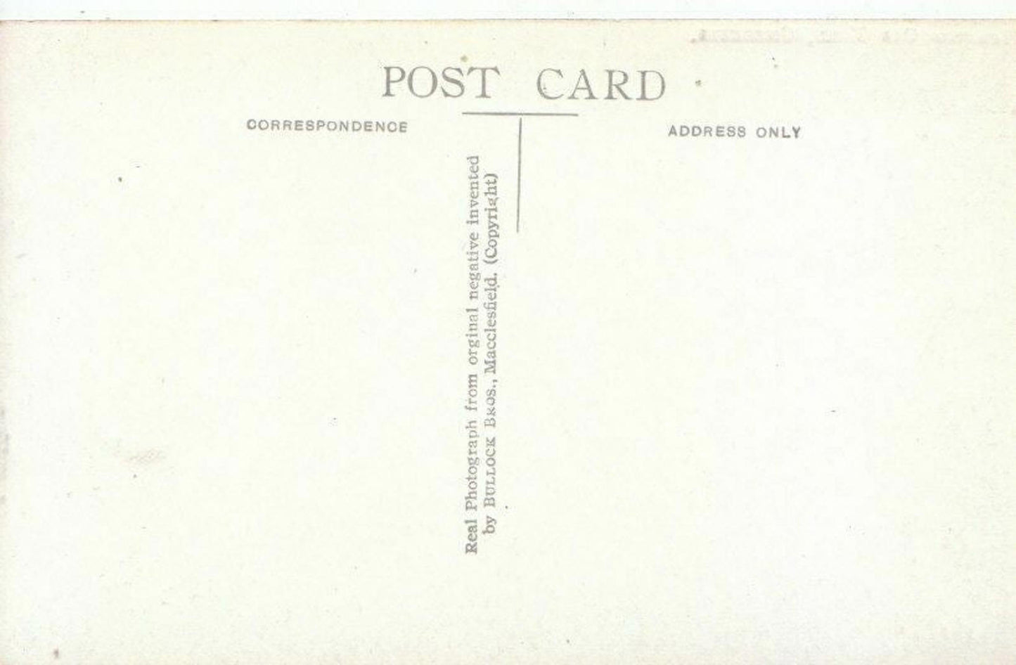 Cheshire Postcard: Little Moreton Hall Congleton 1910s Bullock Bros 5254A