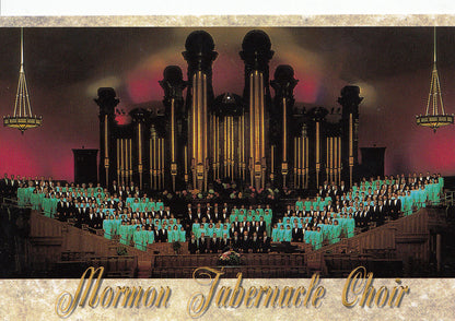 Religion Postcard - Mormon Tabernacle Choir   EB44